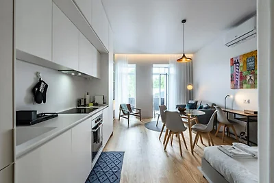 Wohnung in Porto mit Gartenblick