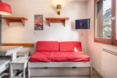 Verblijf in de Alpen met balkon in Tignes