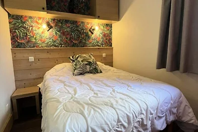 Wohnung in Plagne 1800 mit Bergblick