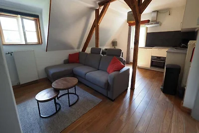 Geräumiges Fachwerkhaus mit Bergblick für 10...