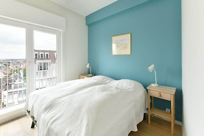 Appartement aan zee met privégarage