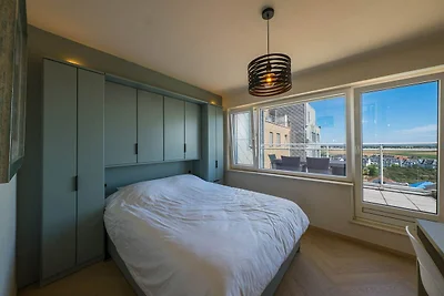 Penthouse in Belgien mit Meerblick
