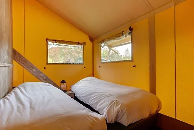 Tenda lodge con servizi igienici