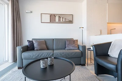 Studio aan Zee met Zwembad en Terras