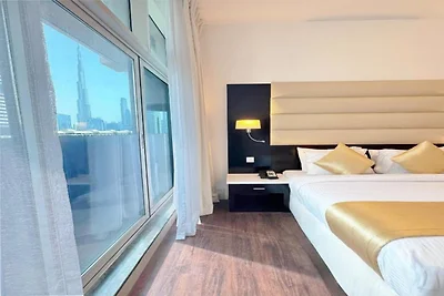 Camera Deluxe King Downtown Dubai con balcone