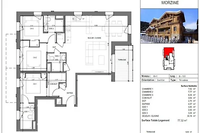 Wohnung in Morzine nahe Super-Morzine Gondel