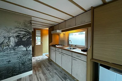 Komfortables Chalet auf ruhigem Campingplatz ...