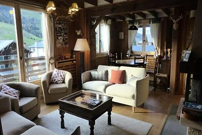 Chalet in den Alpen mit atemberaubendem...