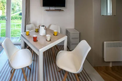 Chalet Ocean Dreams a Oostkapelle con piscina