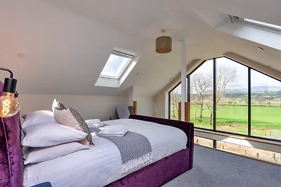 Luxe lodge met zwemspa voor 8 personen