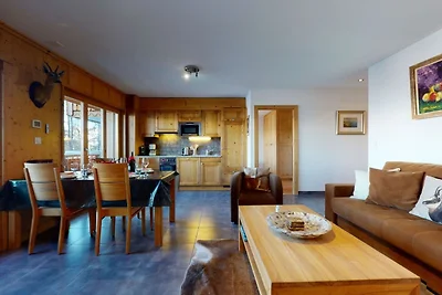 Moderne Wohnung in Veysonnaz