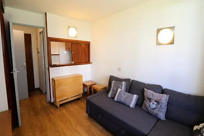 Studio-Hütte · Fuß der Piste · Balkon