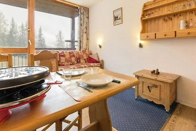 Apartment in Villards mit Blick auf das Tal