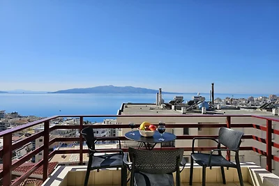 Accogliente apt con balcone privato, Saranda