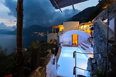 Villa a Praiano con vista sul tramonto