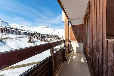 Wohnung in Plagne Soleil an Skipisten
