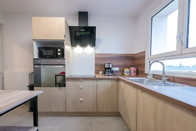 Modern appartement voor 9 personen in de...