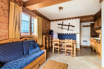 Wohnung in Carroz mit Pool und Sauna