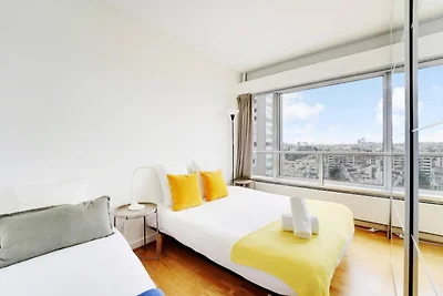 Apartment in Paris mit Blick auf die Seine