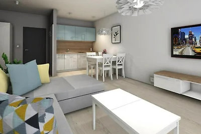 Wohnung in Grzybowo mit Garten