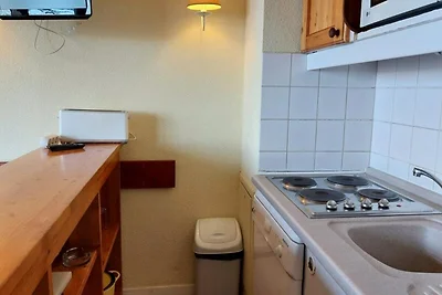 Apartment in Les Arcs mit Blick auf das Tal