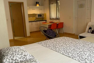 Apartments Lara Rab - Studio Apartment with...