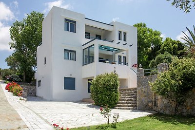 Moderna Villa a Lefkogia - Creta con Piscina