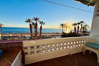 Prachtig appartement direct aan het strand
