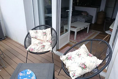 Ferienwohnung mit Balkonterrasse nahe Strand