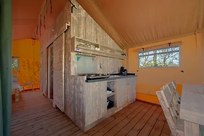 Bel lodge tendato con cucina, Breda a soli 10...