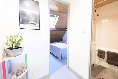 Duplex in Saint Lary mit Pyrenäenblick