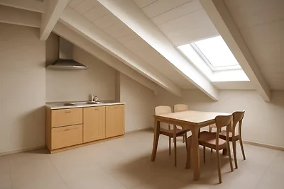 Mansardenstudio, mit Klimaanlage