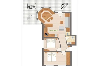 Appartement in Leutasch met zwembad
