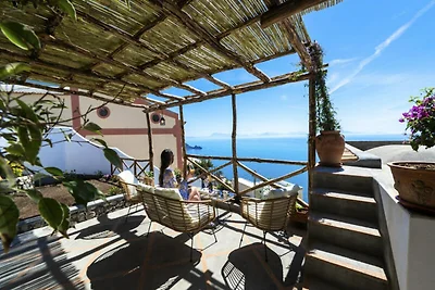 Casa a Praiano con vista mozzafiato sul mare