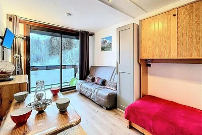 Apartment in Le Corbier mit direktem Zugang z...