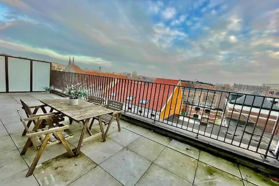 Funkelndes Antwerpener Penthouse in der Nähe ...
