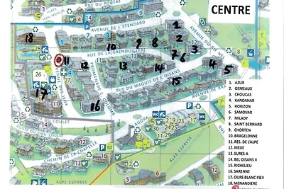 Studio in Rifnel mit Balkon & Cafés