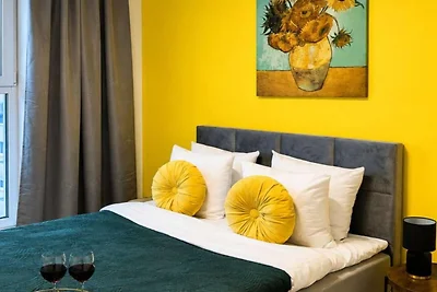 Moderne romantische burgervakantie
