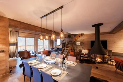 Chalet in Méribel mit Spa und Skizugang