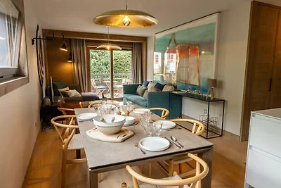 Elegante 9-Zimmer-Wohnung mit Balkon – Megève...