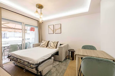 Elegantes Apt. mit Balkon, 1 Schlafzimmer/4 P...