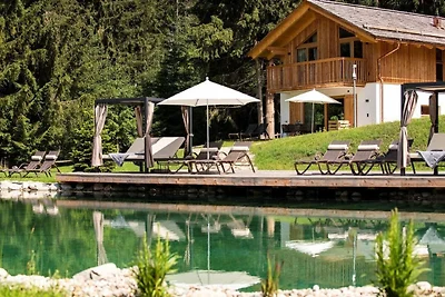 Gezellig chalet in Wölting met natuurlijke...
