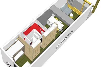 Ferienhaus in Arc in der Nähe der Skipisten