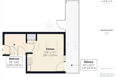 Monolocale per 4 persone