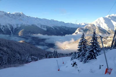 Chalet in Huez nahe Skipiste