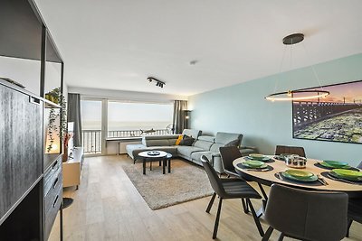 Moderne 2-Schlafzimmer-Wohnung mit Meerblick.