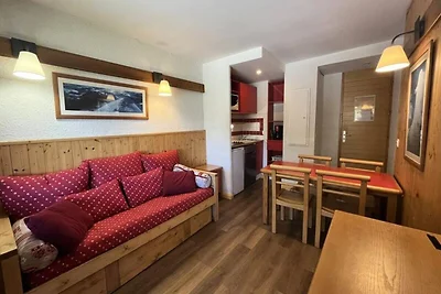 Wohnung in Plagne 1800 mit Mont Blanc Blick