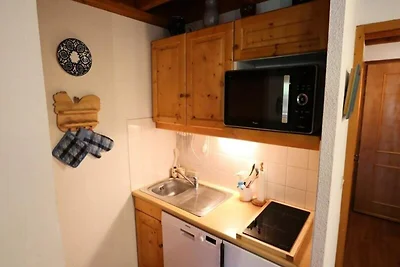 Apartment in Areches mit Bergblick