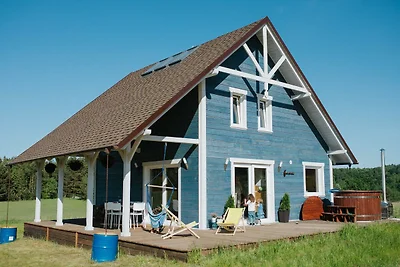 Una casa spaziosa con sauna