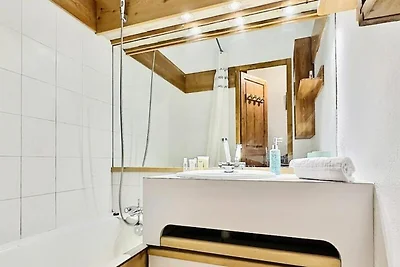 Apartment in Val d'Isère mit Bergblick